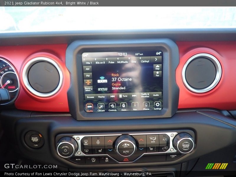 Bright White / Black 2021 Jeep Gladiator Rubicon 4x4