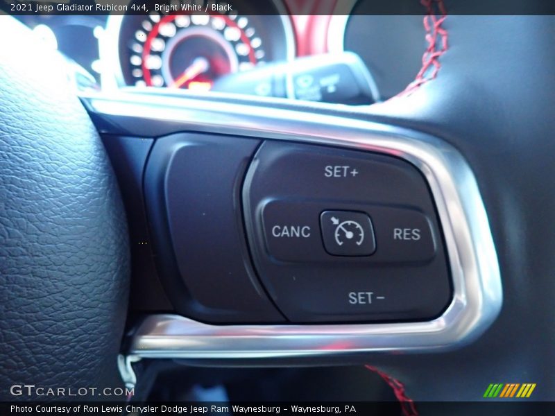 Bright White / Black 2021 Jeep Gladiator Rubicon 4x4
