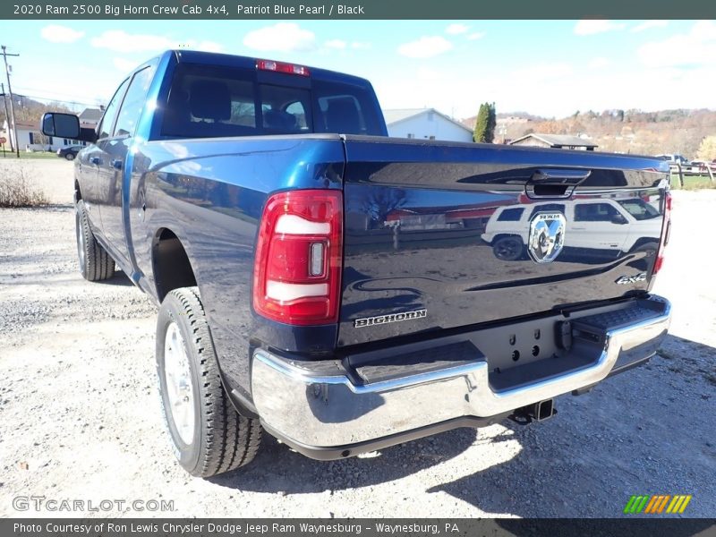 Patriot Blue Pearl / Black 2020 Ram 2500 Big Horn Crew Cab 4x4