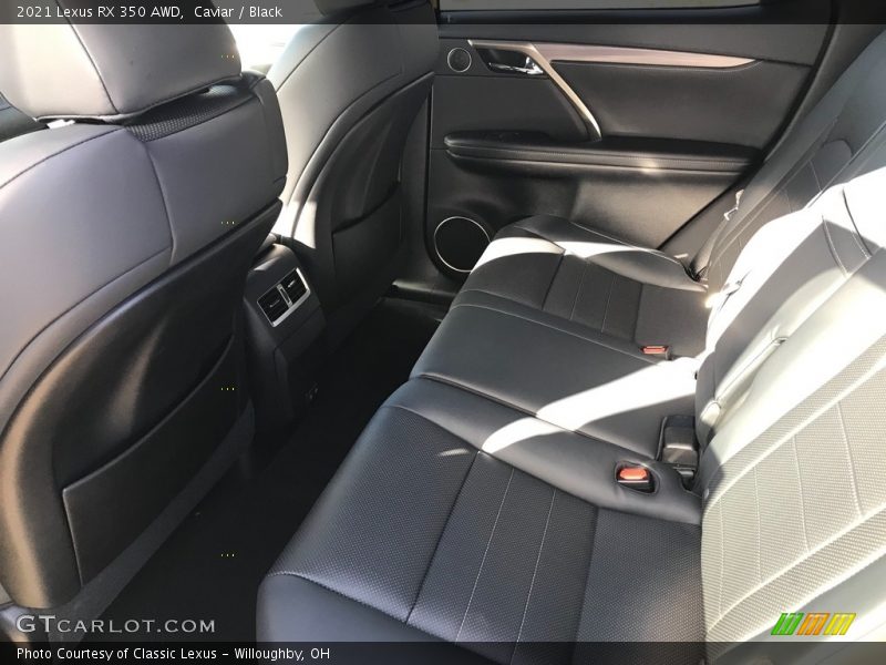Caviar / Black 2021 Lexus RX 350 AWD