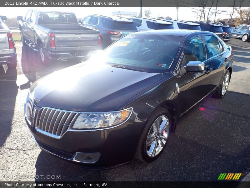 Tuxedo Black Metallic / Dark Charcoal 2012 Lincoln MKZ AWD