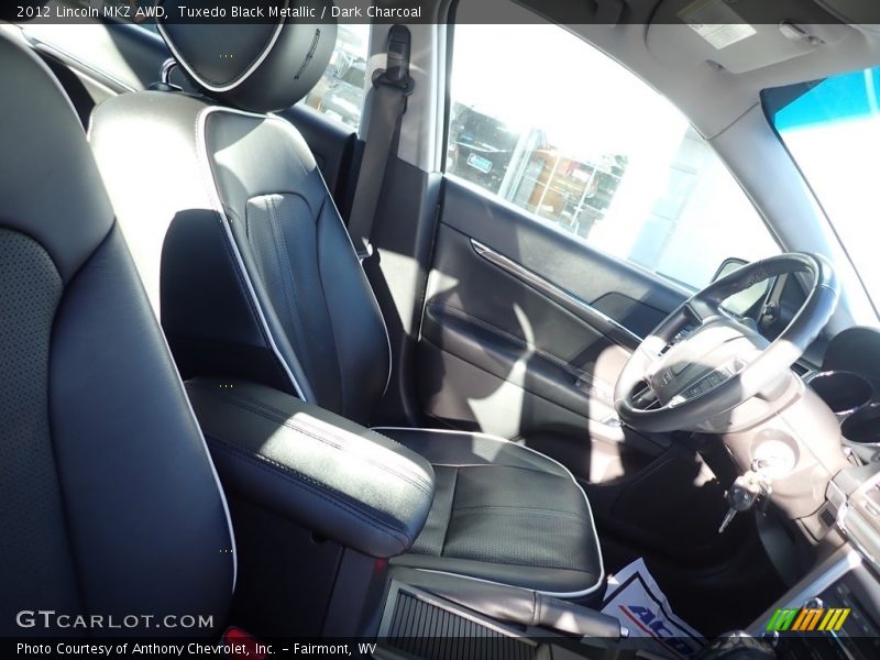 Tuxedo Black Metallic / Dark Charcoal 2012 Lincoln MKZ AWD