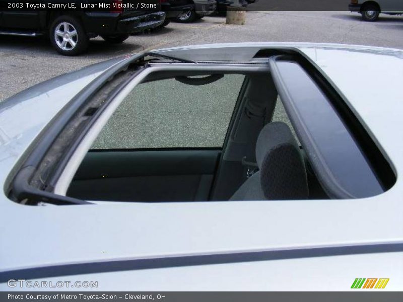 Lunar Mist Metallic / Stone 2003 Toyota Camry LE