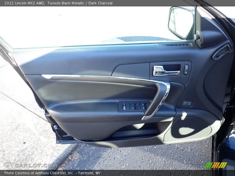 Tuxedo Black Metallic / Dark Charcoal 2012 Lincoln MKZ AWD