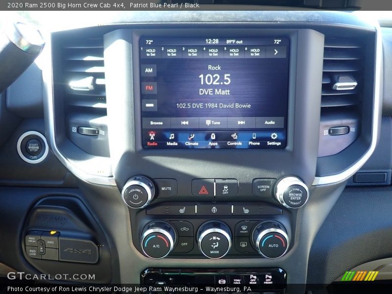 Patriot Blue Pearl / Black 2020 Ram 2500 Big Horn Crew Cab 4x4