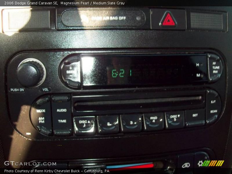 Magnesium Pearl / Medium Slate Gray 2006 Dodge Grand Caravan SE