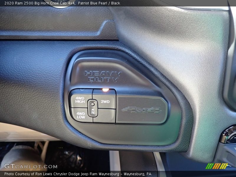 Patriot Blue Pearl / Black 2020 Ram 2500 Big Horn Crew Cab 4x4