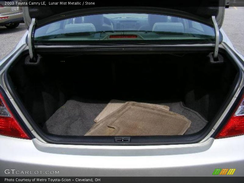 Lunar Mist Metallic / Stone 2003 Toyota Camry LE