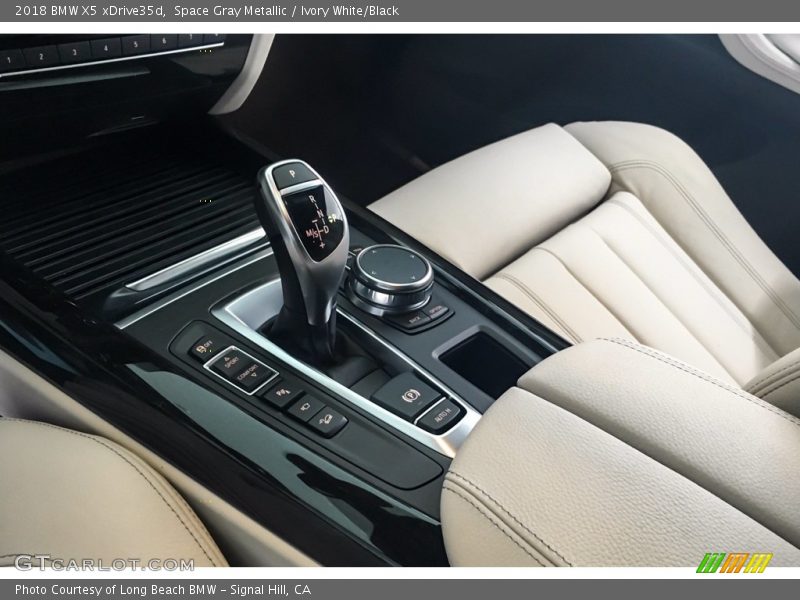 Space Gray Metallic / Ivory White/Black 2018 BMW X5 xDrive35d
