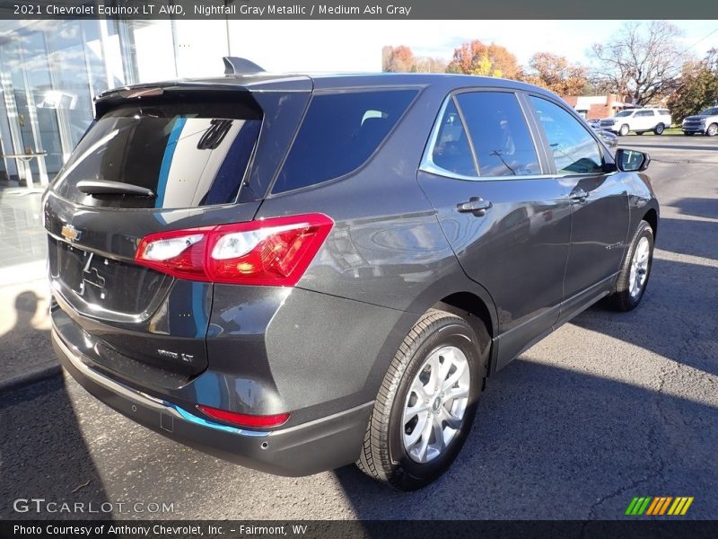 Nightfall Gray Metallic / Medium Ash Gray 2021 Chevrolet Equinox LT AWD