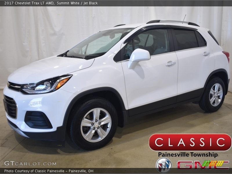 Summit White / Jet Black 2017 Chevrolet Trax LT AWD