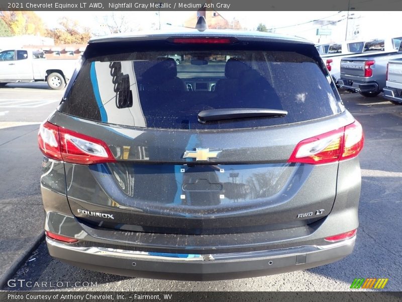Nightfall Gray Metallic / Medium Ash Gray 2021 Chevrolet Equinox LT AWD