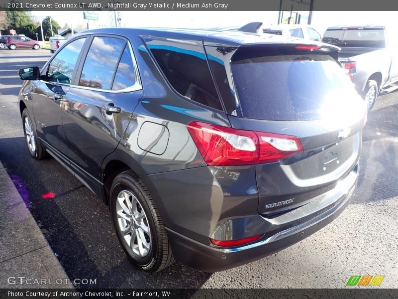 Nightfall Gray Metallic / Medium Ash Gray 2021 Chevrolet Equinox LT AWD