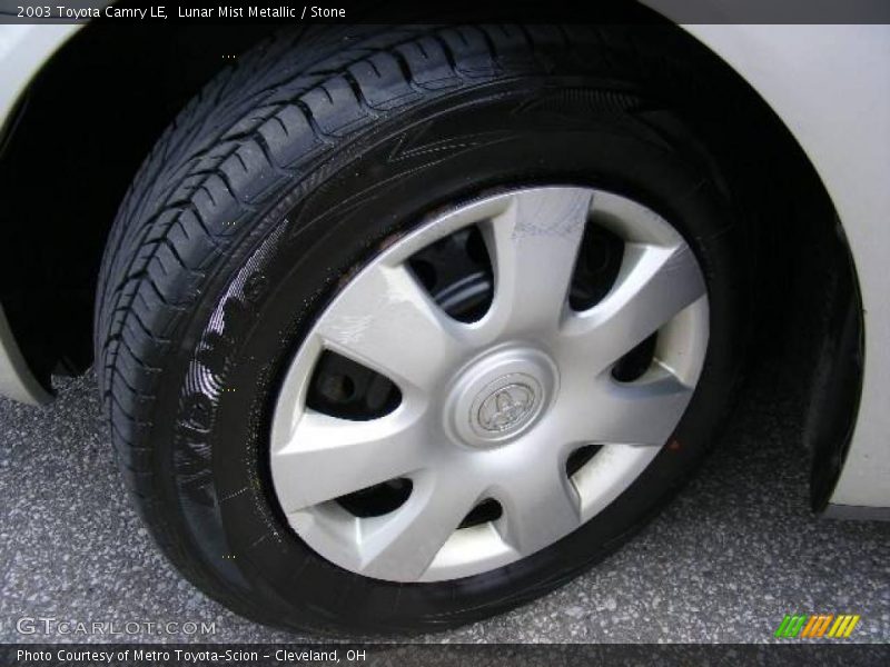 Lunar Mist Metallic / Stone 2003 Toyota Camry LE