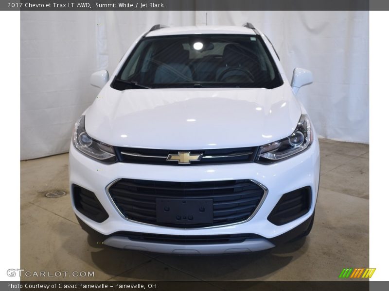 Summit White / Jet Black 2017 Chevrolet Trax LT AWD