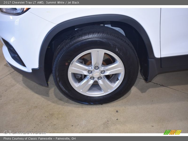 Summit White / Jet Black 2017 Chevrolet Trax LT AWD