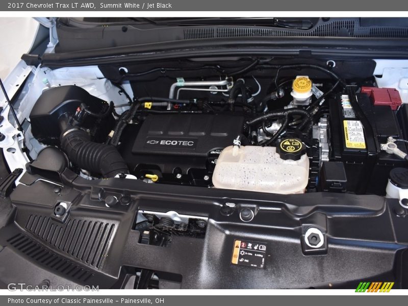 Summit White / Jet Black 2017 Chevrolet Trax LT AWD