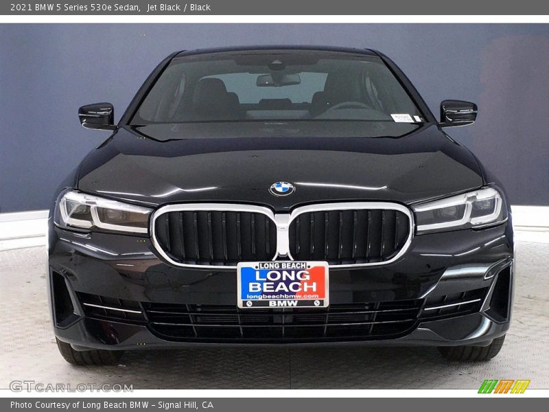 Jet Black / Black 2021 BMW 5 Series 530e Sedan