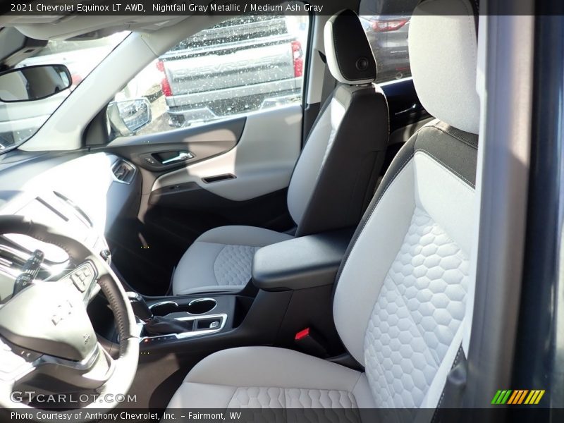 Nightfall Gray Metallic / Medium Ash Gray 2021 Chevrolet Equinox LT AWD