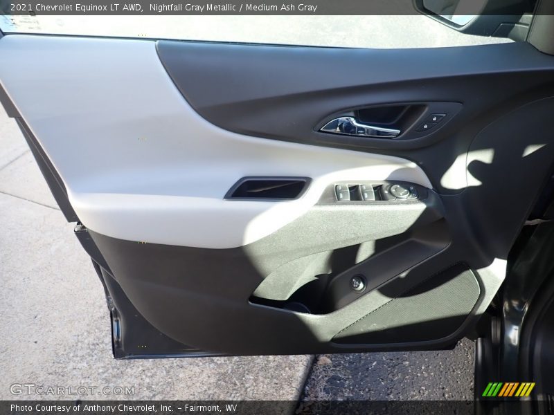 Nightfall Gray Metallic / Medium Ash Gray 2021 Chevrolet Equinox LT AWD