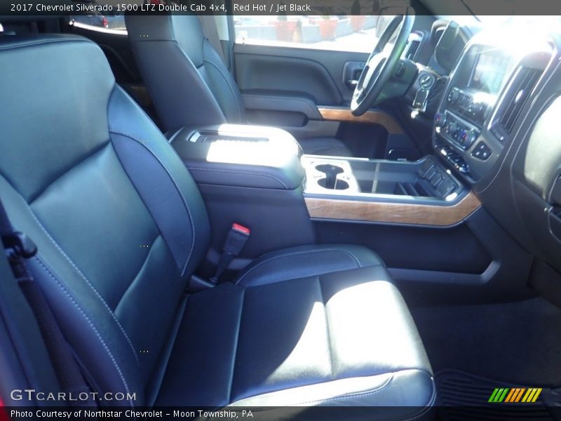 Red Hot / Jet Black 2017 Chevrolet Silverado 1500 LTZ Double Cab 4x4