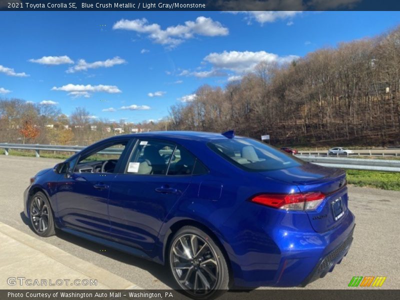  2021 Corolla SE Blue Crush Metallic