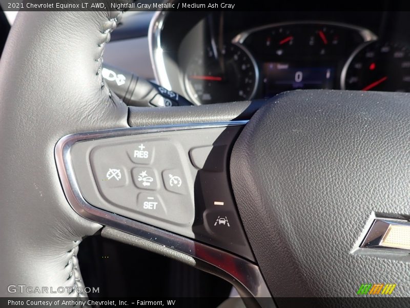 Nightfall Gray Metallic / Medium Ash Gray 2021 Chevrolet Equinox LT AWD