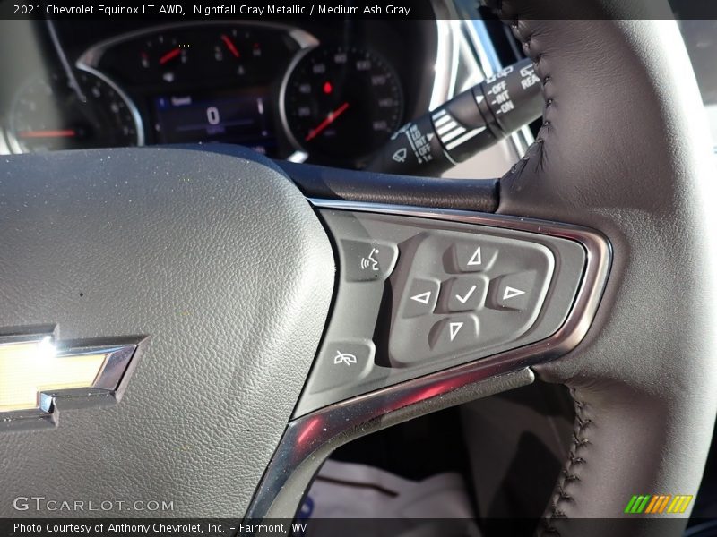Nightfall Gray Metallic / Medium Ash Gray 2021 Chevrolet Equinox LT AWD