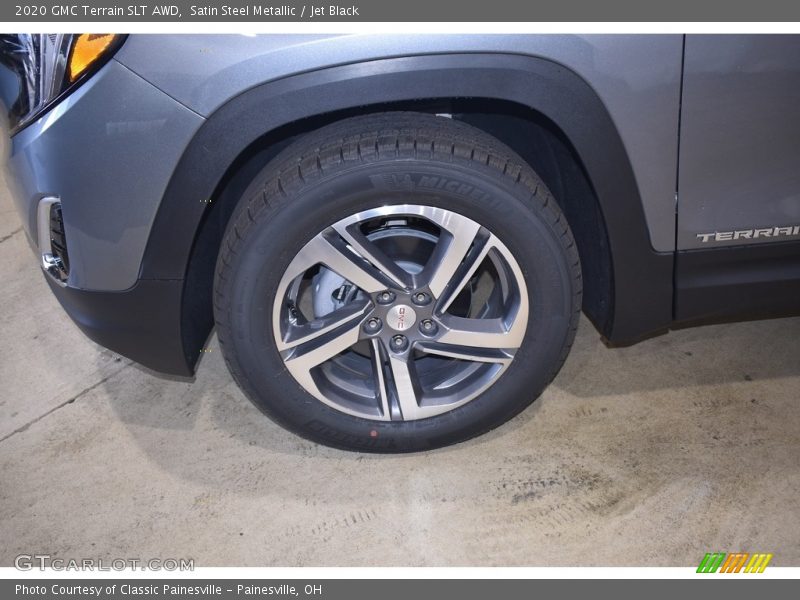 Satin Steel Metallic / Jet Black 2020 GMC Terrain SLT AWD