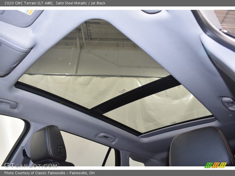 Satin Steel Metallic / Jet Black 2020 GMC Terrain SLT AWD