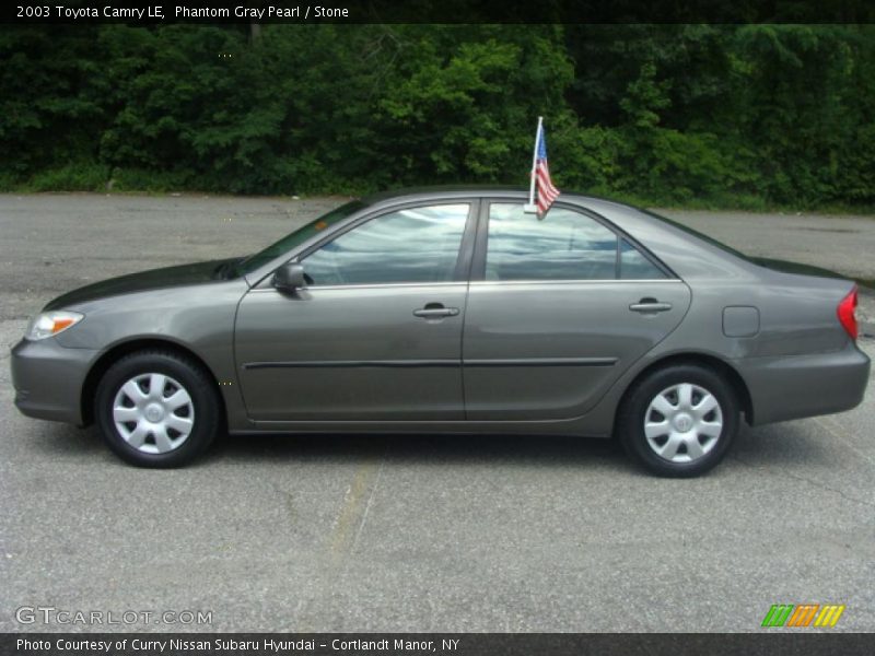 Phantom Gray Pearl / Stone 2003 Toyota Camry LE