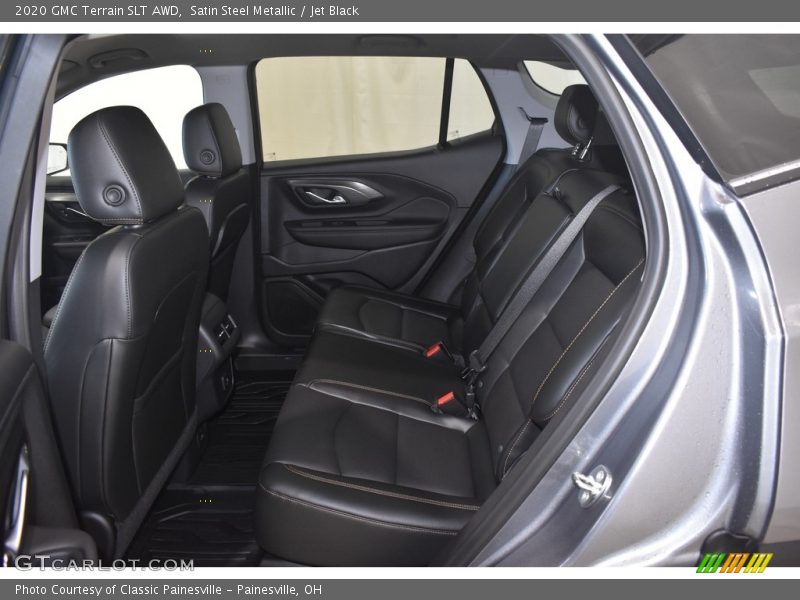 Satin Steel Metallic / Jet Black 2020 GMC Terrain SLT AWD