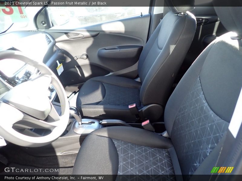 Passion Fruit Metallic / Jet Black 2021 Chevrolet Spark LS