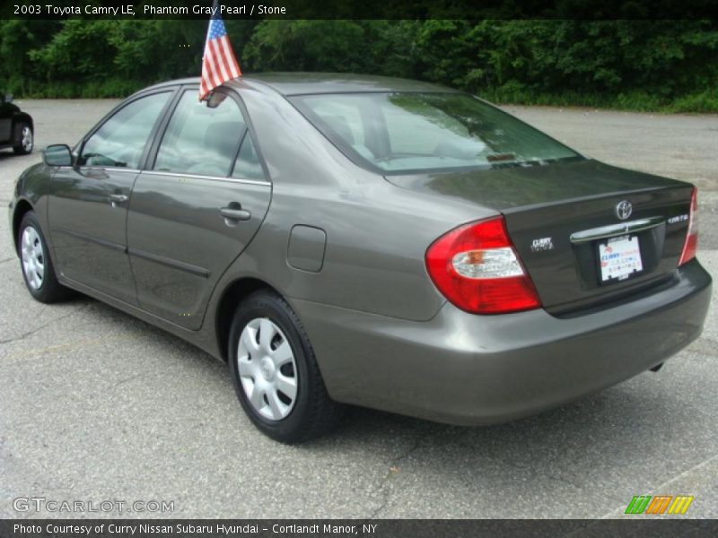 Phantom Gray Pearl / Stone 2003 Toyota Camry LE
