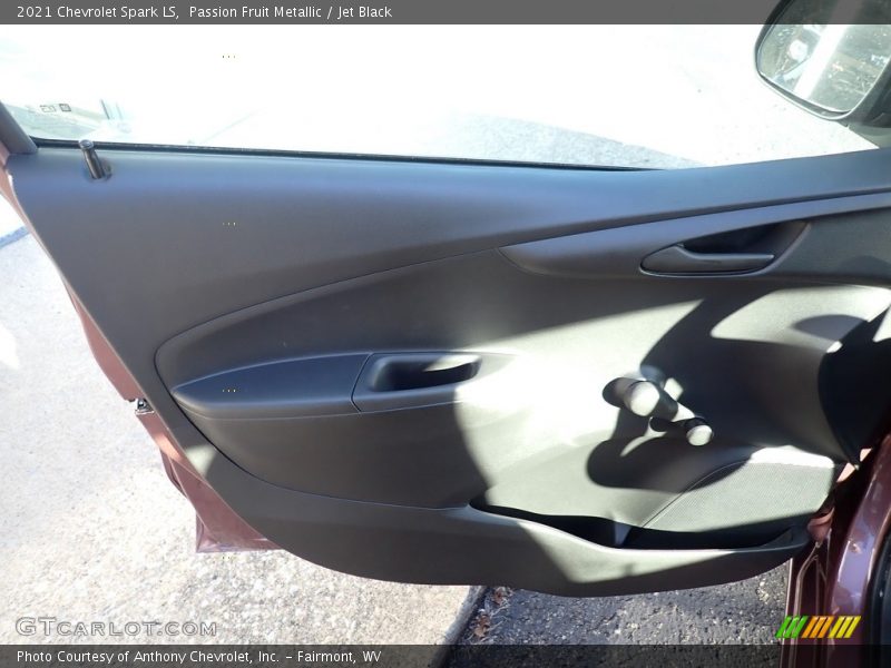 Passion Fruit Metallic / Jet Black 2021 Chevrolet Spark LS