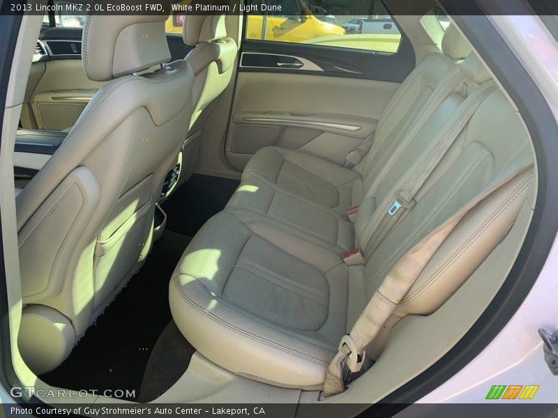 White Platinum / Light Dune 2013 Lincoln MKZ 2.0L EcoBoost FWD