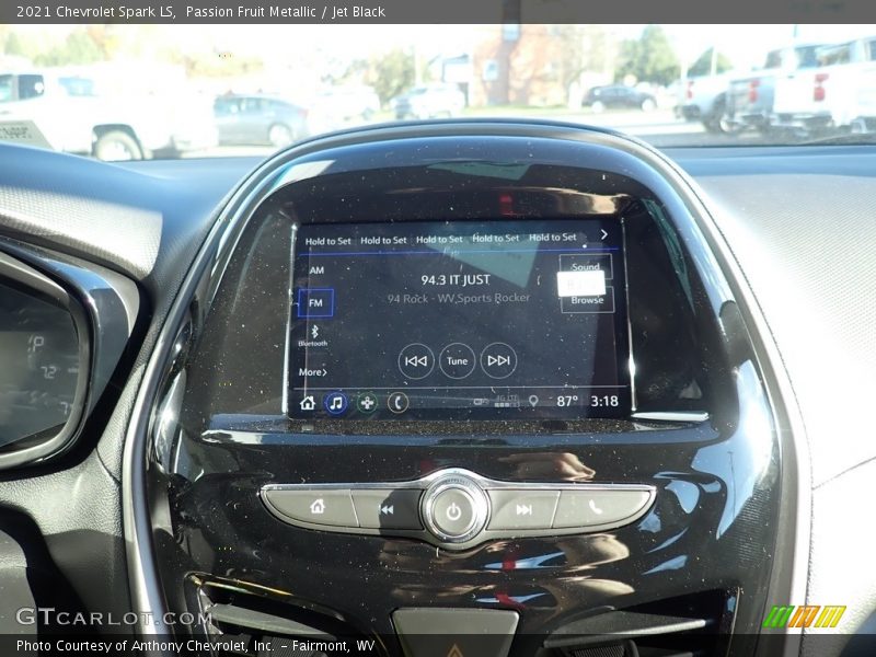 Passion Fruit Metallic / Jet Black 2021 Chevrolet Spark LS