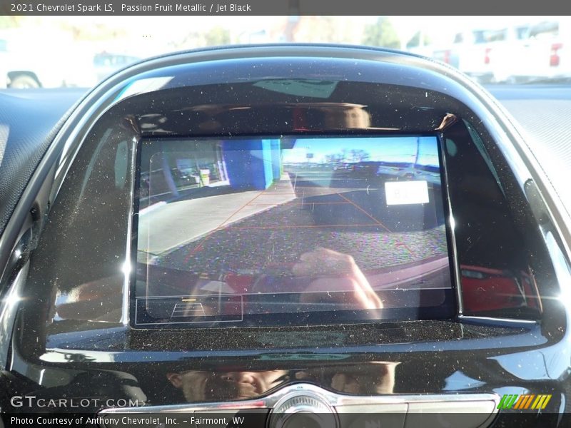 Passion Fruit Metallic / Jet Black 2021 Chevrolet Spark LS