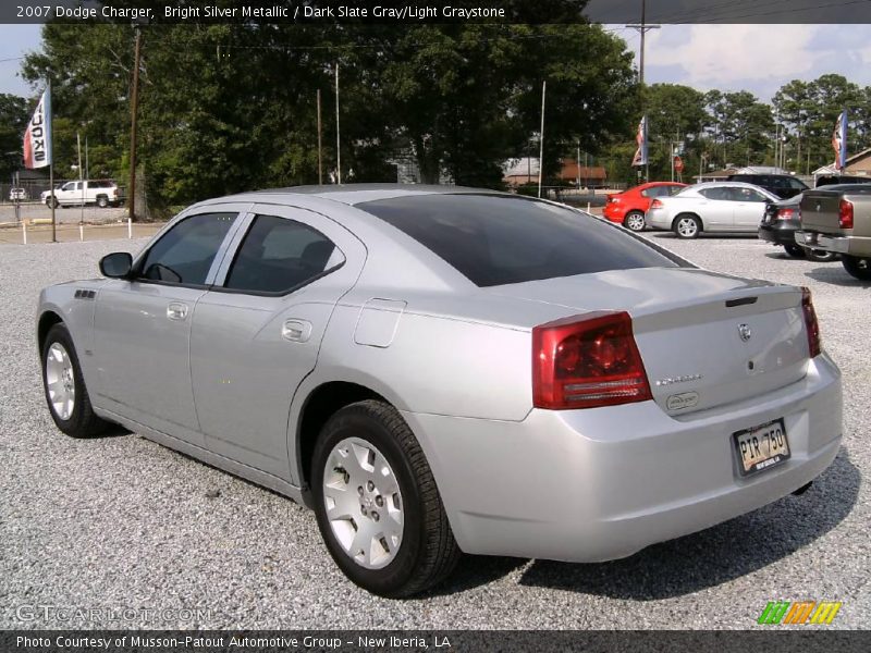Bright Silver Metallic / Dark Slate Gray/Light Graystone 2007 Dodge Charger