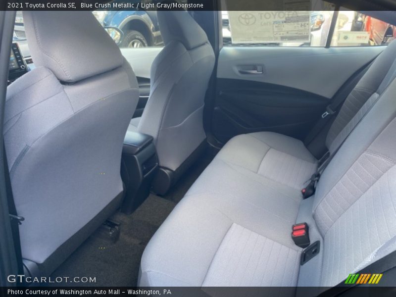 Rear Seat of 2021 Corolla SE