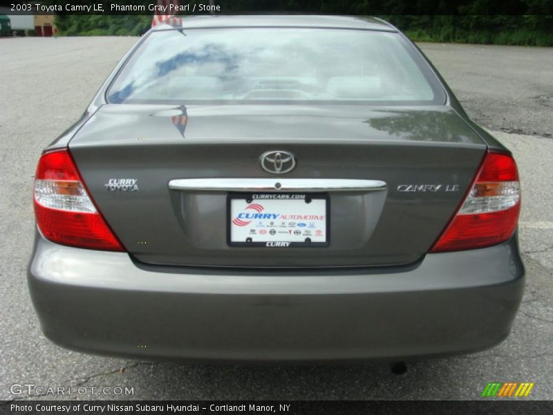 Phantom Gray Pearl / Stone 2003 Toyota Camry LE