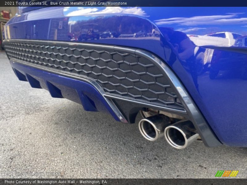 Exhaust of 2021 Corolla SE
