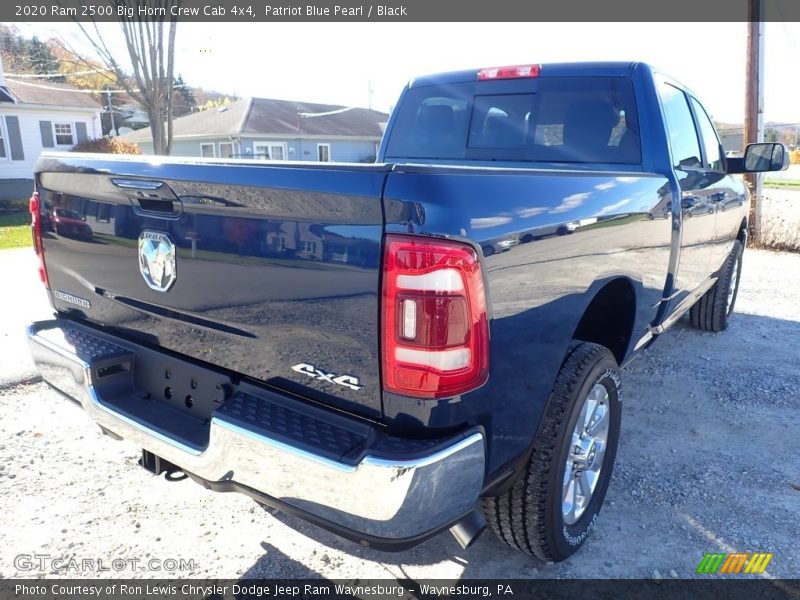 Patriot Blue Pearl / Black 2020 Ram 2500 Big Horn Crew Cab 4x4