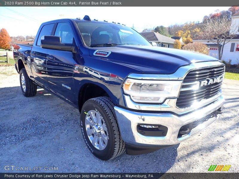 Patriot Blue Pearl / Black 2020 Ram 2500 Big Horn Crew Cab 4x4