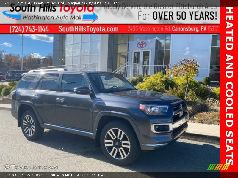 Magnetic Gray Metallic / Black 2021 Toyota 4Runner Limited 4x4
