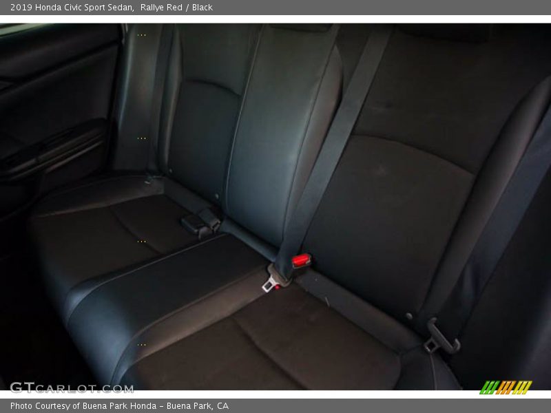 Rallye Red / Black 2019 Honda Civic Sport Sedan