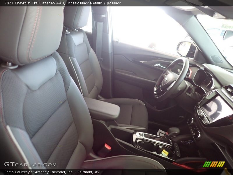 Mosaic Black Metallic / Jet Black 2021 Chevrolet TrailBlazer RS AWD