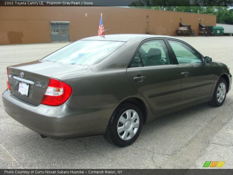 Phantom Gray Pearl / Stone 2003 Toyota Camry LE