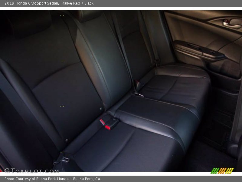 Rallye Red / Black 2019 Honda Civic Sport Sedan