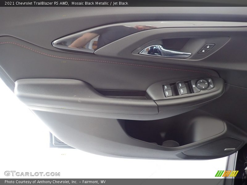 Mosaic Black Metallic / Jet Black 2021 Chevrolet TrailBlazer RS AWD